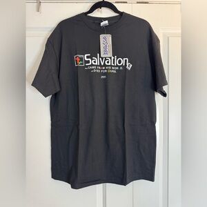 Vintage Kerusso Salvation PlayStation Parody Jesus T- Shirt L NEW With Tags